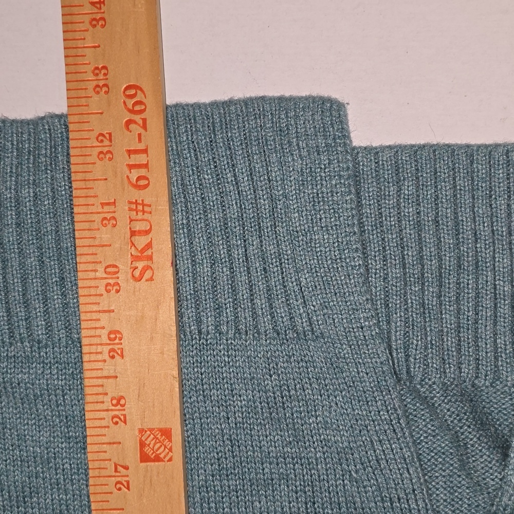 J.Jill Light Green Scoop Neck Long Side Slit Sweater Womens Size 2x - Picture 9 of 12